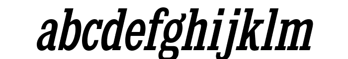 KingsbridgeCdRg-Italic Font LOWERCASE