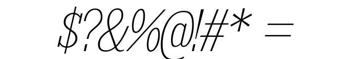 KingsbridgeCdUl-Italic Font OTHER CHARS