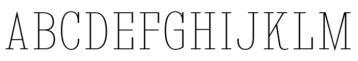 KingsbridgeCdUl-Regular Font UPPERCASE