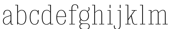 KingsbridgeCdUl-Regular Font LOWERCASE