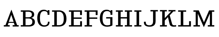 KingsbridgeExBk-Regular Font UPPERCASE
