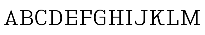 KingsbridgeExLt-Regular Font UPPERCASE