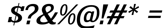 KingsbridgeExRg-Italic Font OTHER CHARS