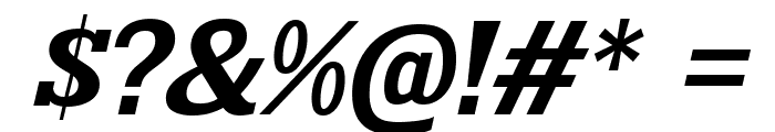KingsbridgeExSb-Italic Font OTHER CHARS