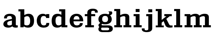 KingsbridgeExSb-Regular Font LOWERCASE