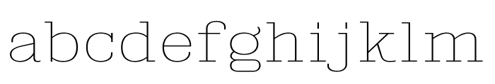 KingsbridgeExUl-Regular Font LOWERCASE