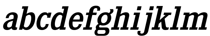 KingsbridgeRg-Italic Font LOWERCASE
