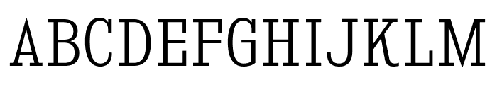 KingsbridgeScLt-Regular Font UPPERCASE