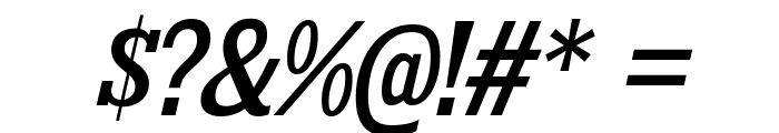 KingsbridgeScRg-Italic Font OTHER CHARS