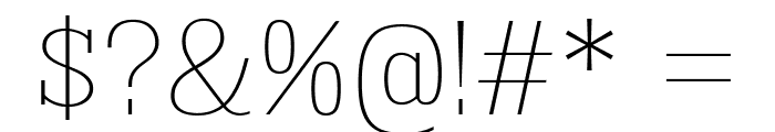 KingsbridgeScUl-Regular Font OTHER CHARS