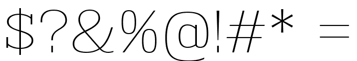 KingsbridgeUl-Regular Font OTHER CHARS