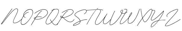 Kingsley Roman Font UPPERCASE