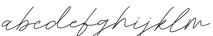 Kingsley Roman Font LOWERCASE