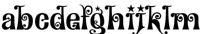 Kingthings Willowless Font LOWERCASE