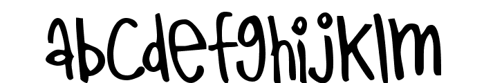 Kirby Font LOWERCASE