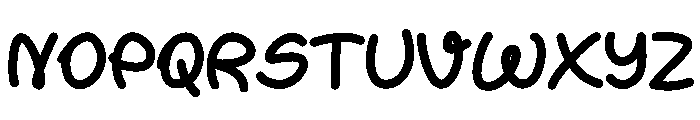 Kiriko Font UPPERCASE