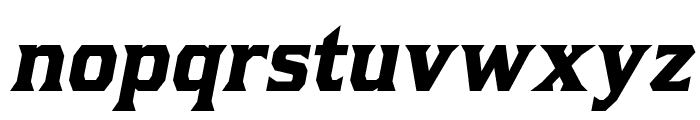 KirstyRg-BoldItalic Font LOWERCASE