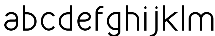 Kirvy Regular Font LOWERCASE