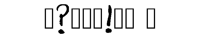 Kisstell Regular Font OTHER CHARS