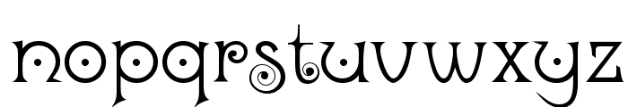 Kisstelle Font LOWERCASE