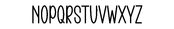 Kitten Font UPPERCASE