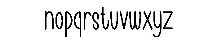 Kitten Font LOWERCASE