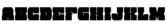 Kittrick Condensed Font LOWERCASE