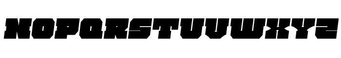Kittrick Semi-Italic Font LOWERCASE