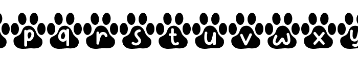 Kitty Paw Demo Font LOWERCASE