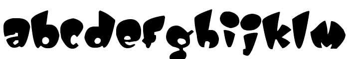 Kitty Weed Font LOWERCASE