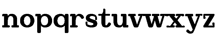 Kitward Demo Font LOWERCASE