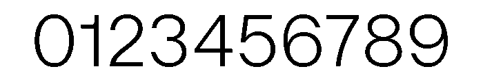 Kiwari Light Font OTHER CHARS