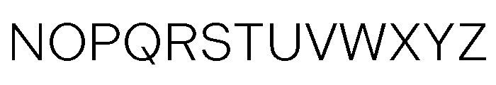 Kiwari Light Font UPPERCASE