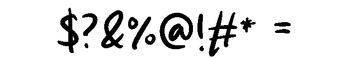 Kiwi Fruit Font OTHER CHARS