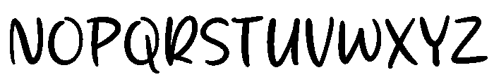 Kiwi Fruit Font UPPERCASE