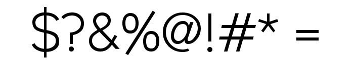 Kiye Sans Regular Font OTHER CHARS
