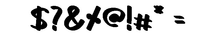Kiyomasa Font OTHER CHARS