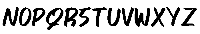 Kiyomasa Font UPPERCASE
