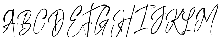 KiysoomSignature Font UPPERCASE