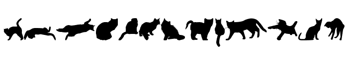 kitty cats tfb Font UPPERCASE