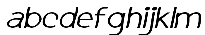 Kibbles-BoldItalic Font LOWERCASE