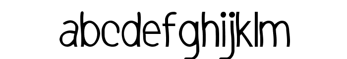 Kibbles-CondensedBold Font LOWERCASE