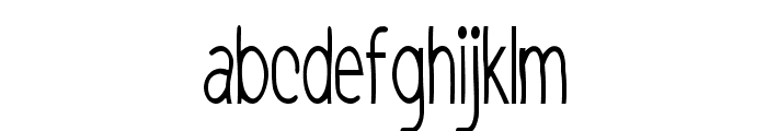 Kibbles-ExtracondensedBold Font LOWERCASE