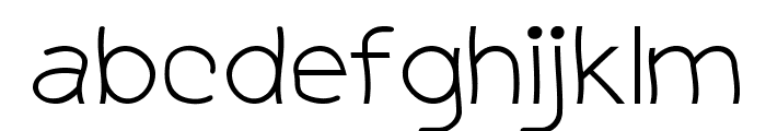 Kibbles Font LOWERCASE