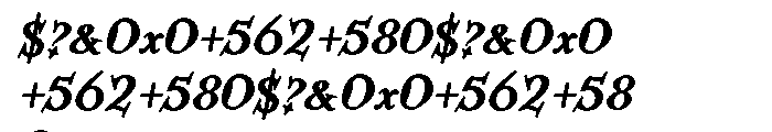 Kidela Bold Italic Font OTHER CHARS