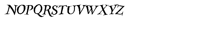 Kidela Italic Font UPPERCASE