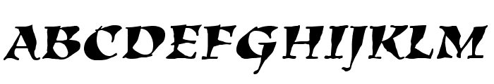 KigaliStd-Italic Font UPPERCASE