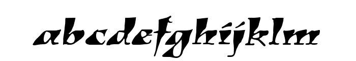 KigaliStd-Italic Font LOWERCASE