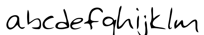 Kindel Regular Font LOWERCASE