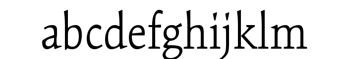 KinesisStd-Light Font LOWERCASE